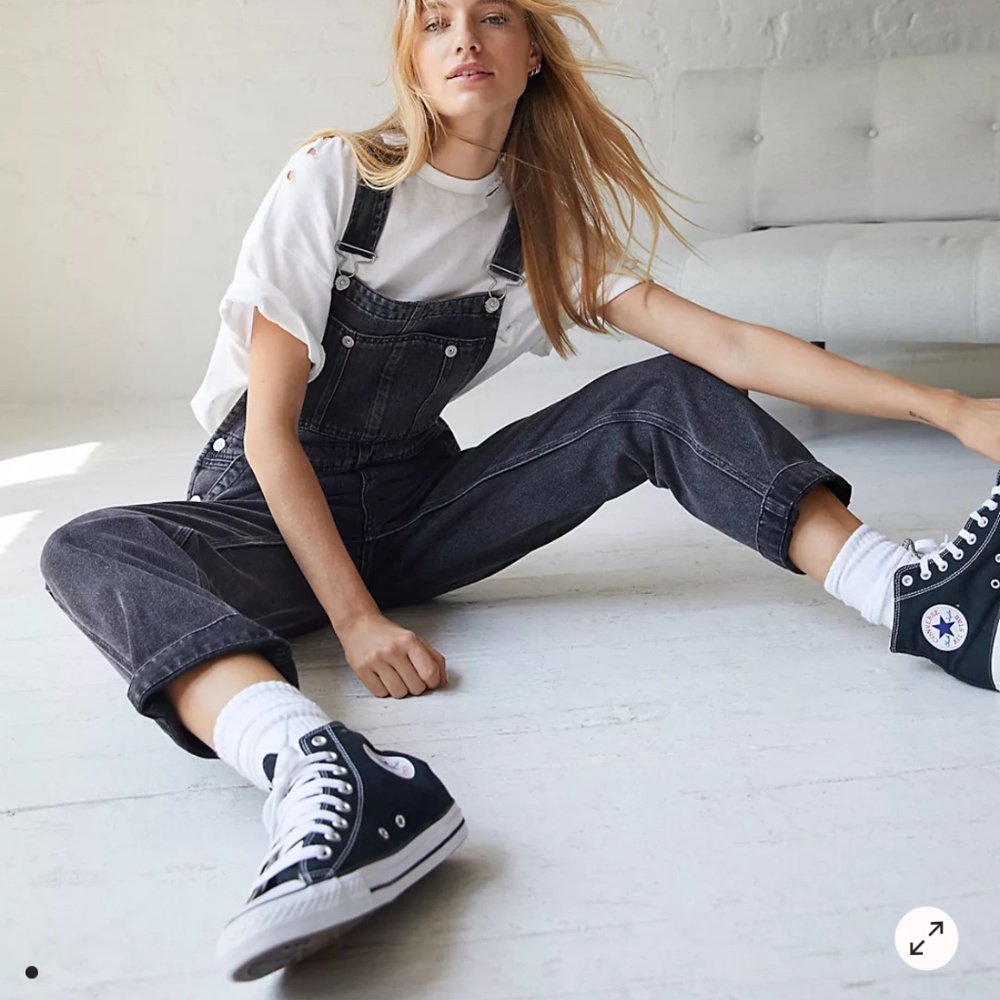 Free people boyfriend overalls
